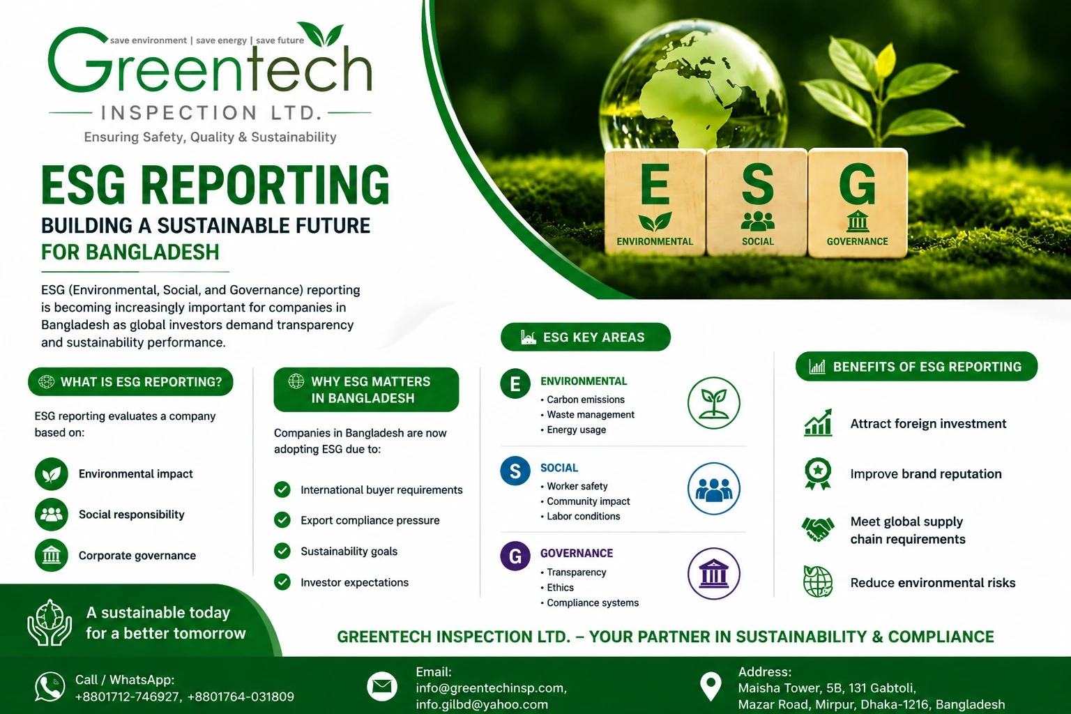 What is ESG Reporting and Why It Matters in Bangladesh?