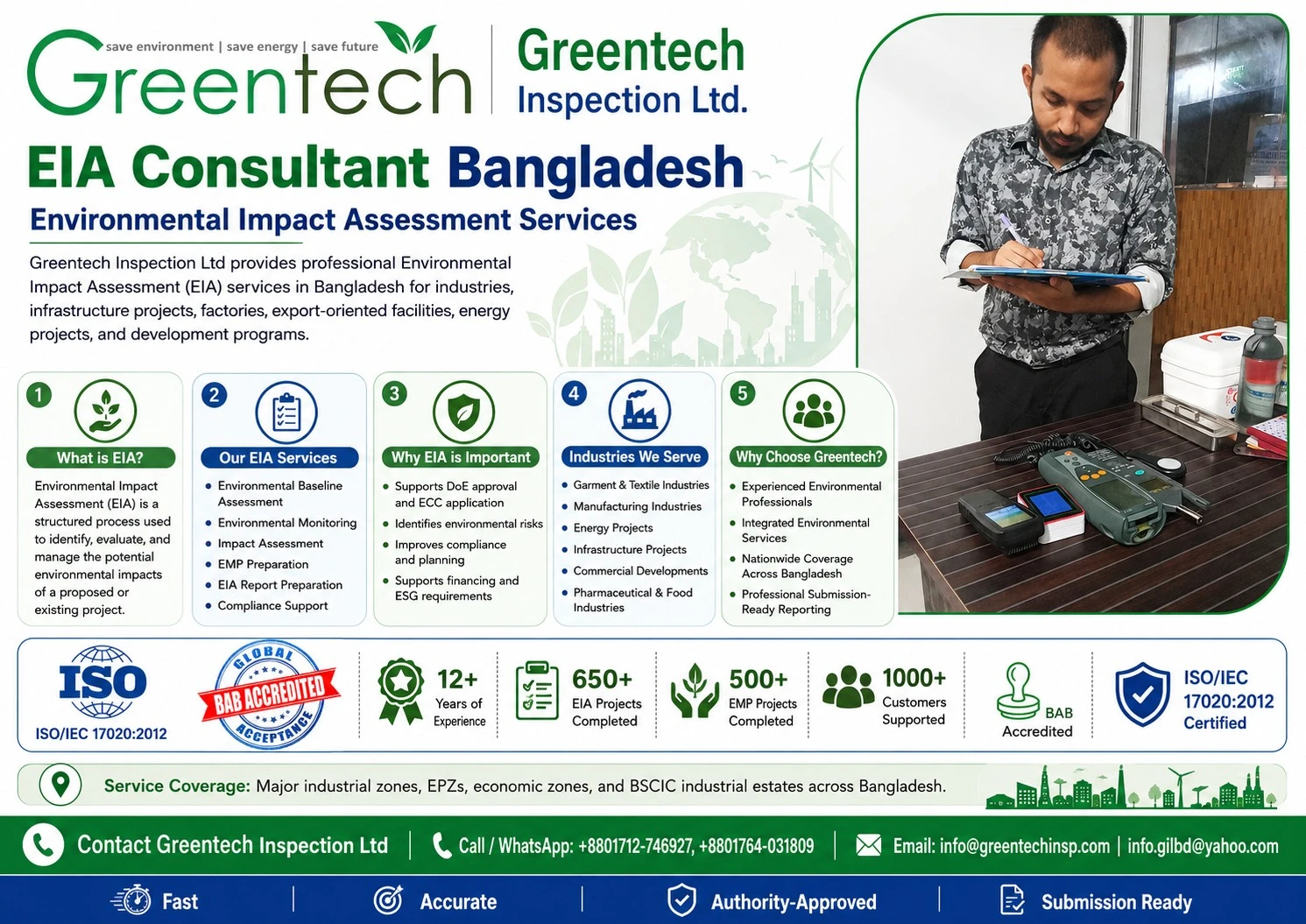 EIA Consultant Bangladesh | Environmental Impact Assessment (EIA) Services.