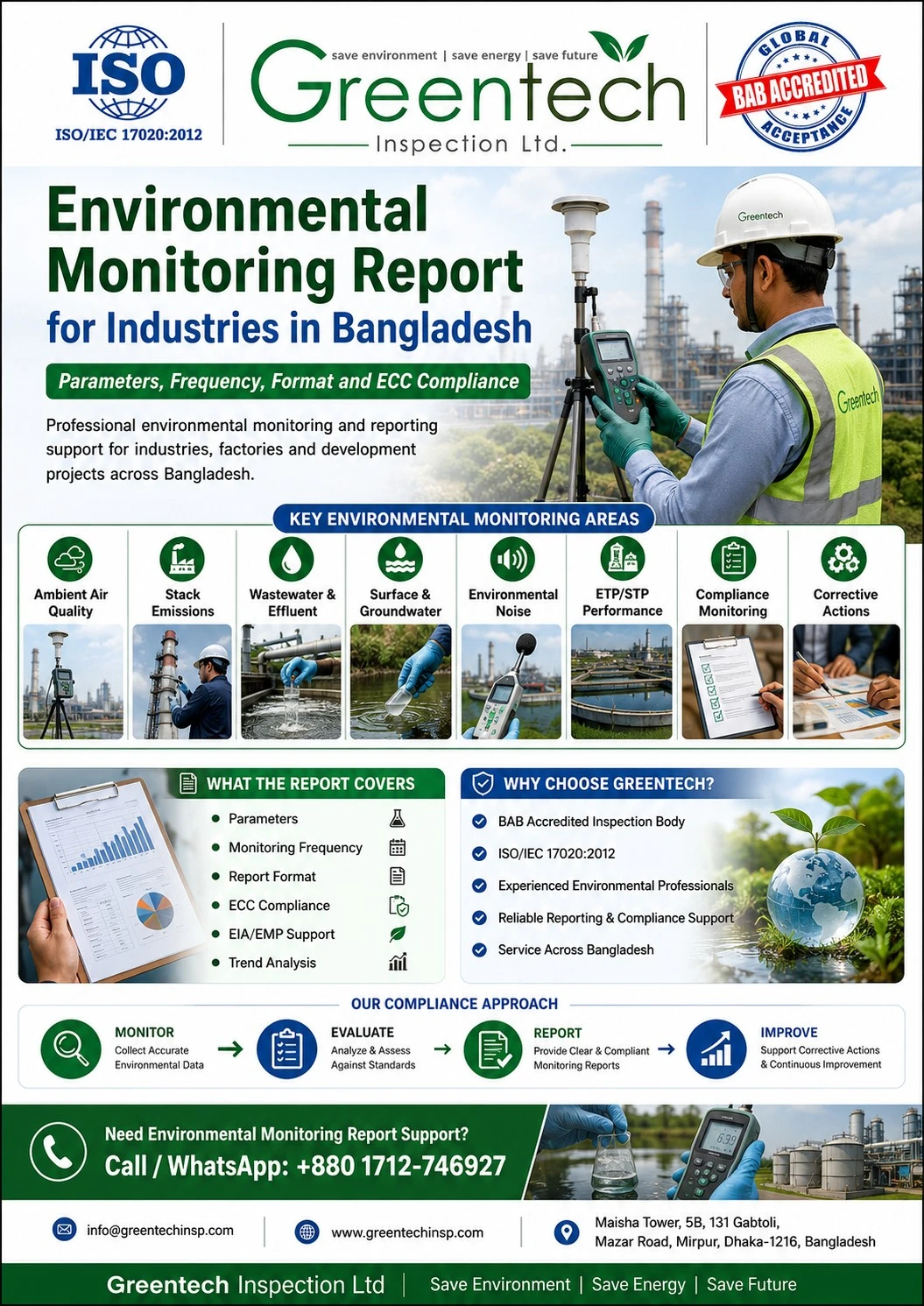 Environmental Monitoring Report Bangladesh | ECC Compliance Guide